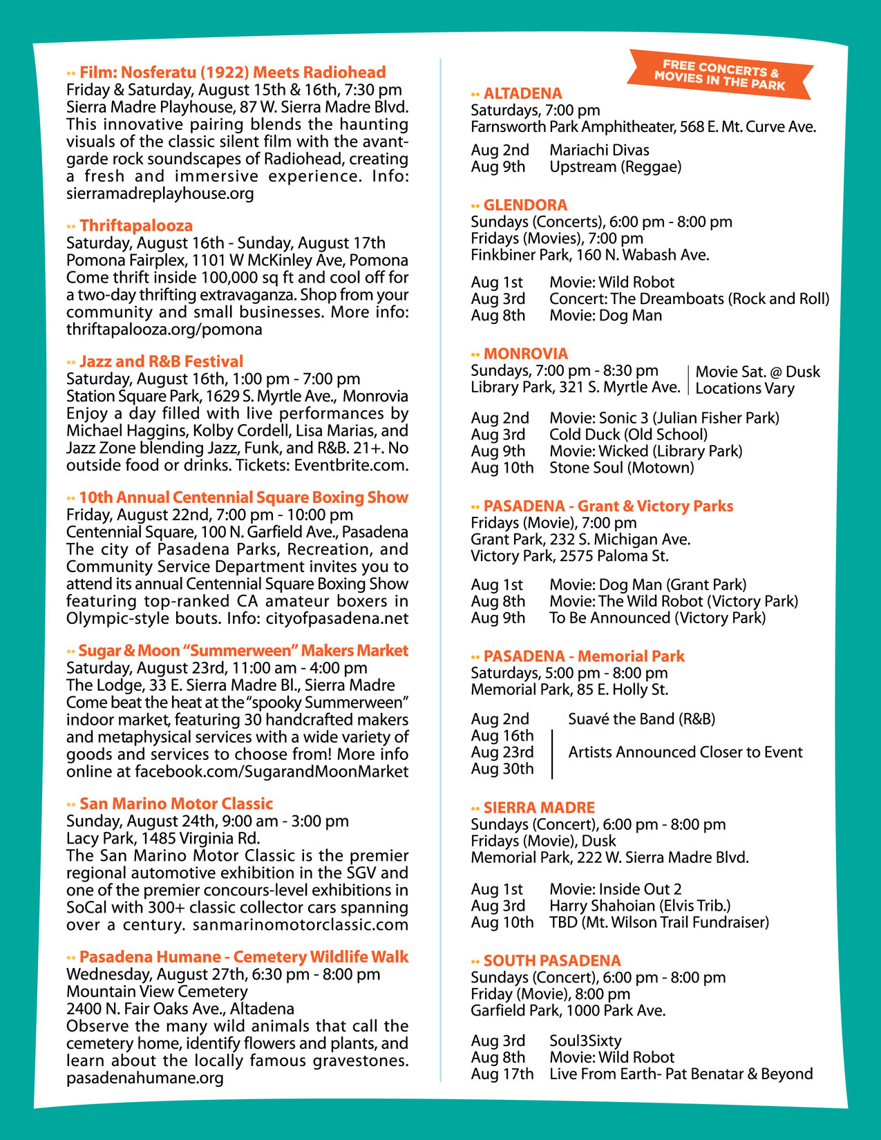 eFlyer Aug Back
